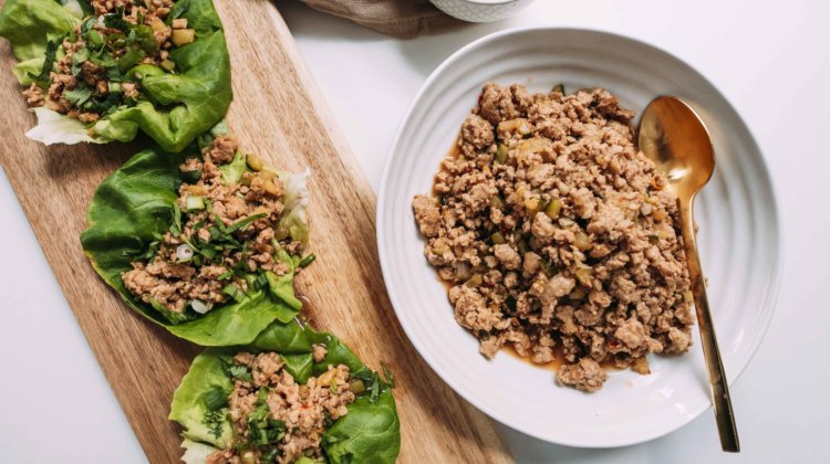 Asian Chicken Lettuce Wraps