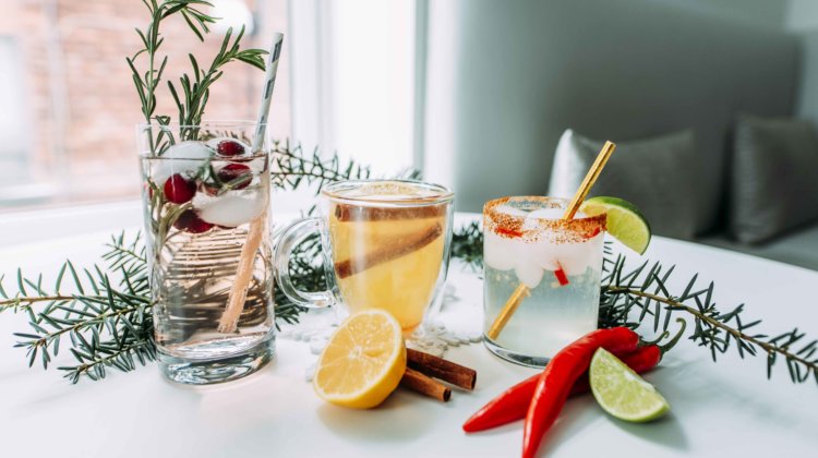 Healthier Holiday Cocktails