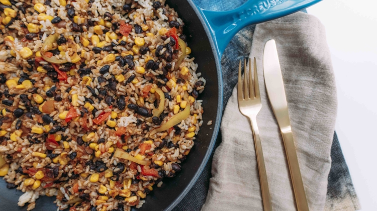 Spicy Black Bean Rice