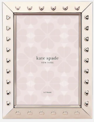 Kate Spade Rose Gold Heart Frame