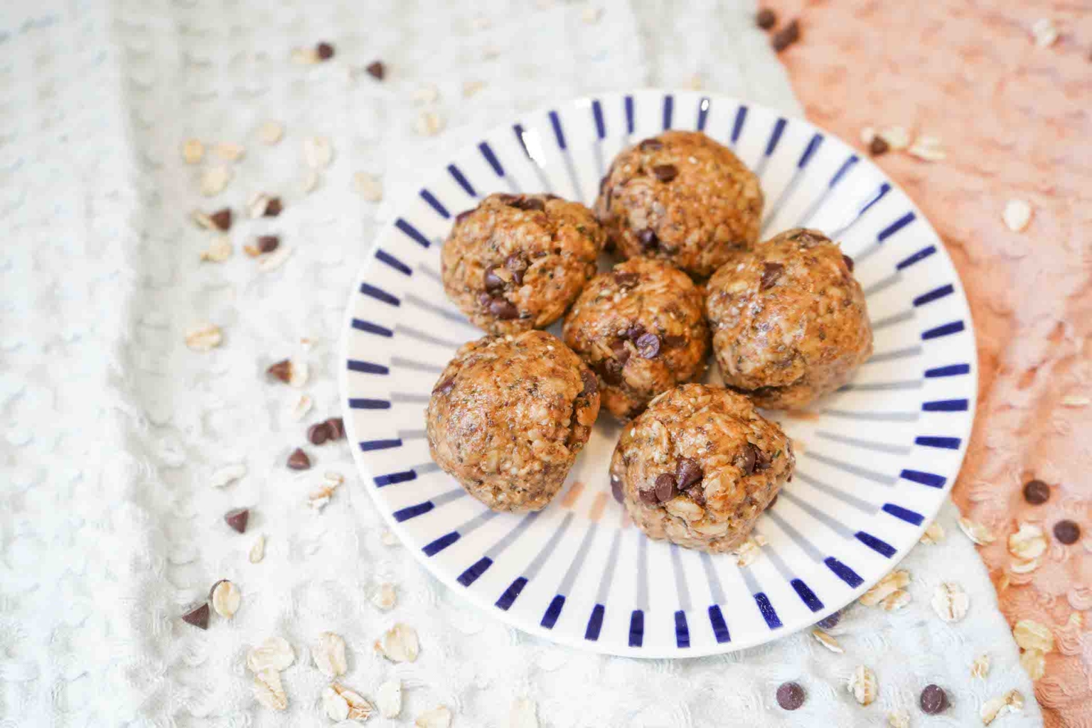 Almond Butter Energy Balls · GLW