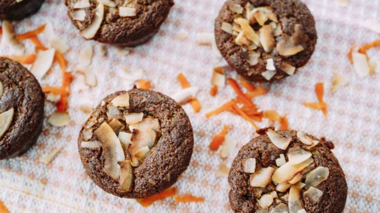 Coconut Carrot Cake Muffins
