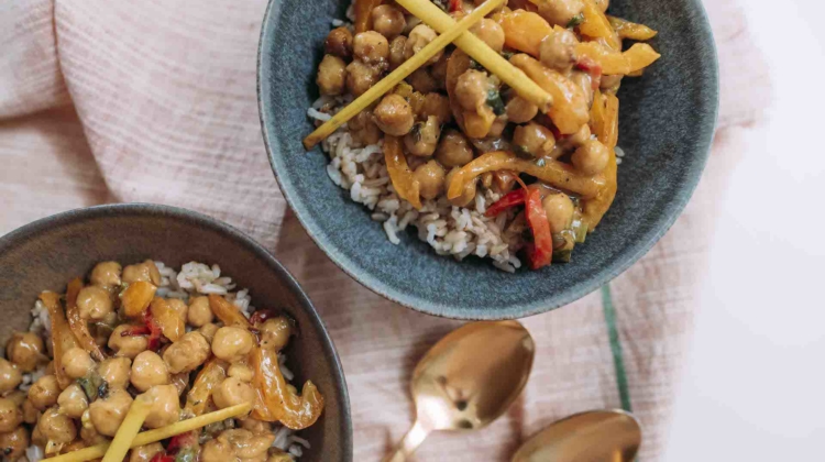 Lemongrass Chickpea Coconut Curry