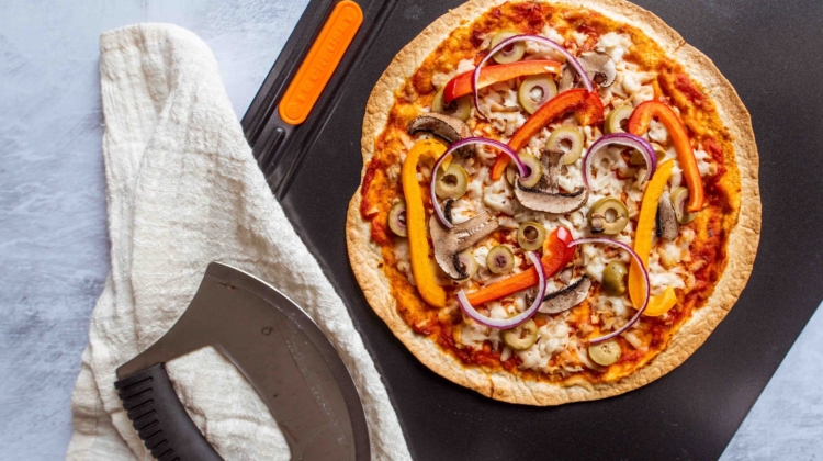 Vegan Tortilla Pizza