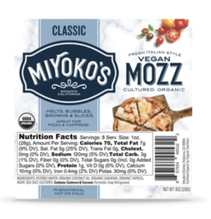 Miyokos Vegan Mozzarella