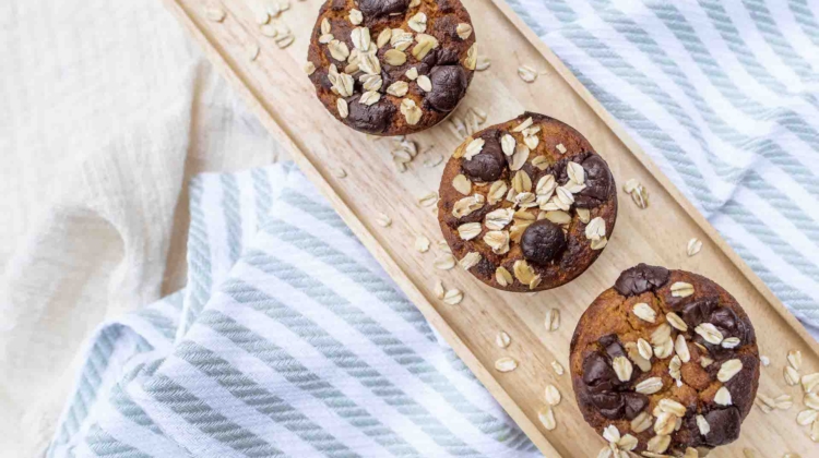 Sweet Potato Banana Muffins