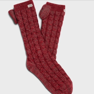 LAILA BOW FLEECE LINED SOCK