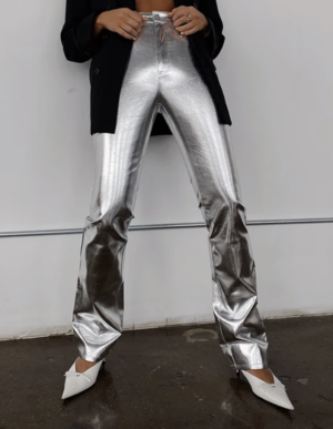 Weworewhat Silver Jeans