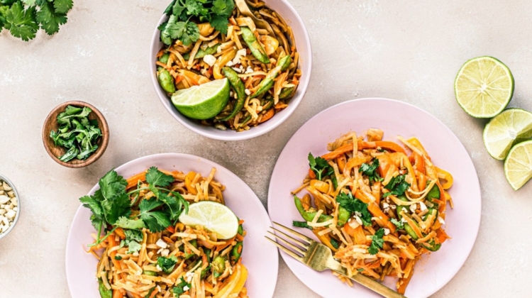 Quick Vegan Pad Thai by Elaine Mantis