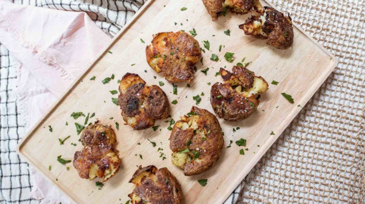 Easy Smashed Crispy Potatoes