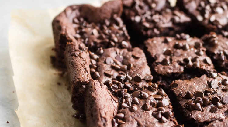 The Best Tahini Brownies