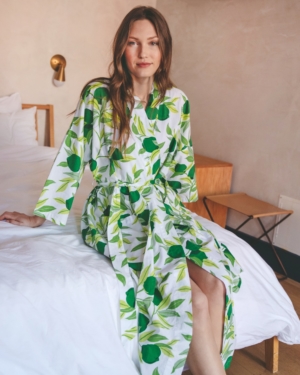 Lime Zest Robe
