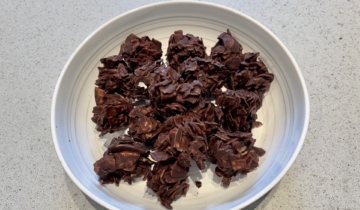 Dark Chocolate Almond Coconut Clusters