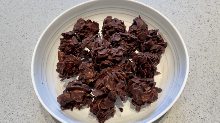 Dark Chocolate Almond Coconut Clusters