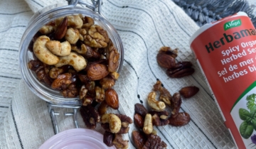 Sweet, Spicy & Salty Herbamare Nuts