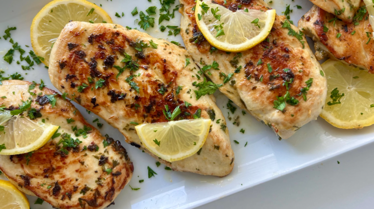 Lemon Parsley Grilled Chicken