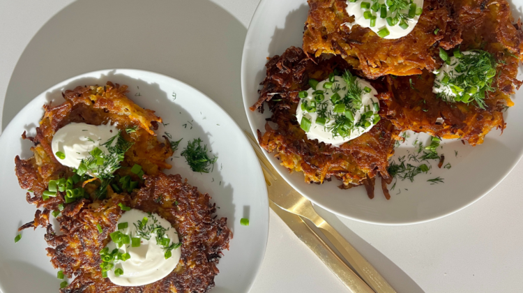 Vangie’s Sweet Potato Latkes