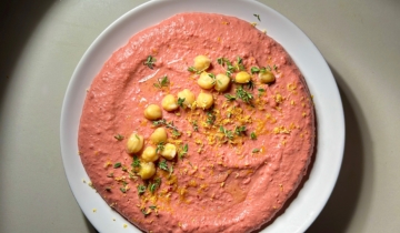 Pink Beet Hummus Recipe