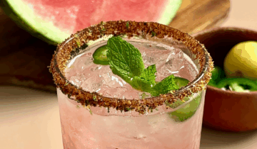 Spicy Watermelon Mocktail