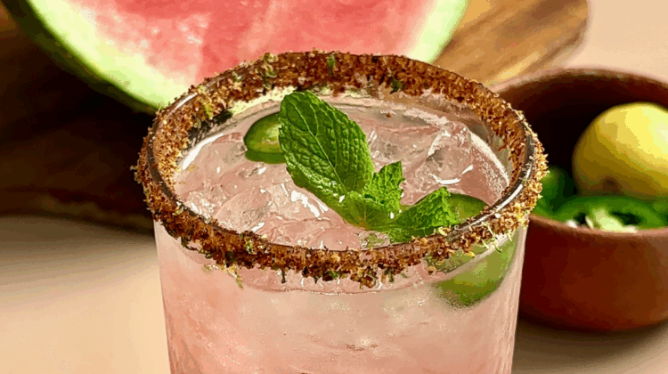 Spicy Watermelon Mocktail