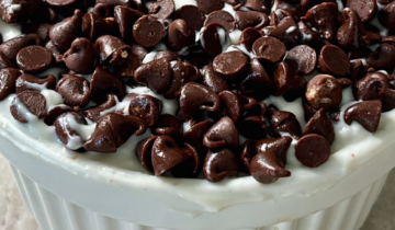 Gluten-Free Banana Dot Cake with Yogurt Filling