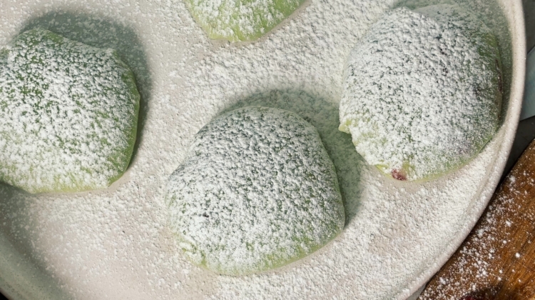 Strawberry Matcha Mochi
